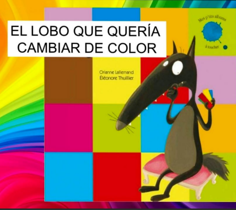 Portada de El lobo que queria cambiar de color