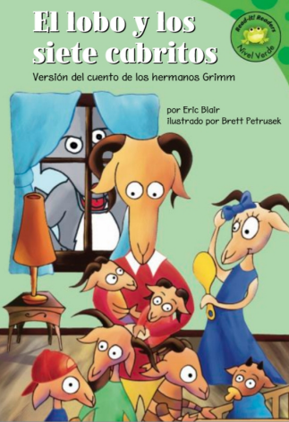 Portada de El lobo y los siete cabritos