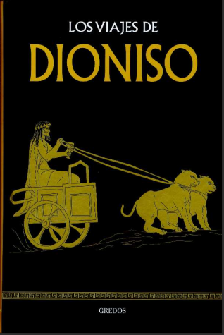 Portada de Los viajes de Dioniso